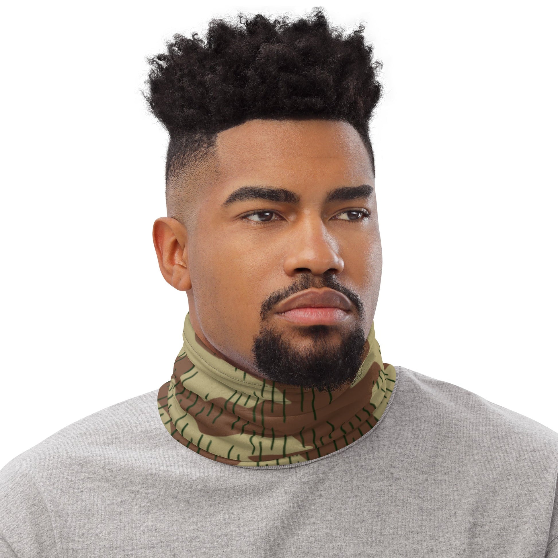 German Splittermuster Buntfarbendruck 31 CAMO Neck Gaiter Gaiters