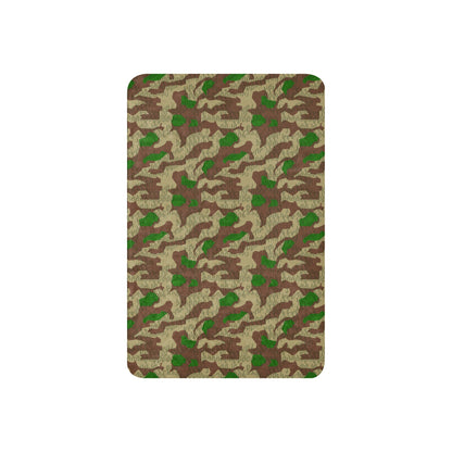 German Splittermuster Buntfarbendruck 31 CAMO Sherpa blanket Blankets