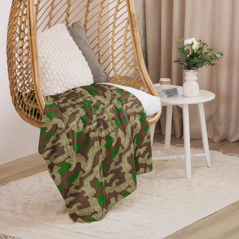 Splittermuster Buntfarbendruck 31 CAMO Sherpa Blanket