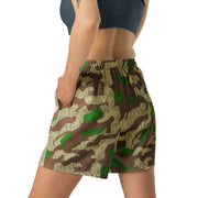 Splittermuster Buntfarbendruck 31 CAMO Unisex Athletic Long Shorts