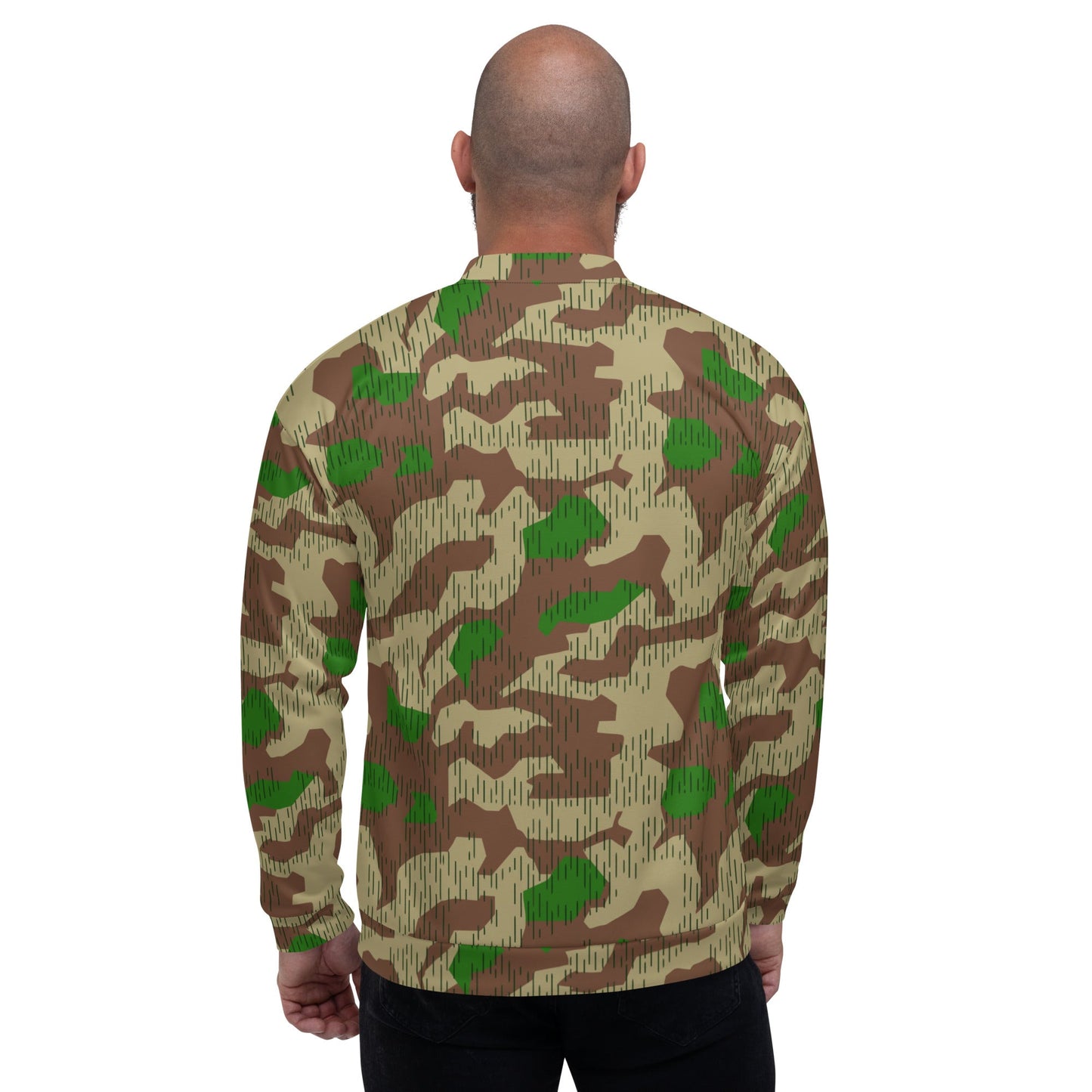 German Splittermuster Buntfarbendruck 31 CAMO Unisex Bomber Jacket - Jackets
