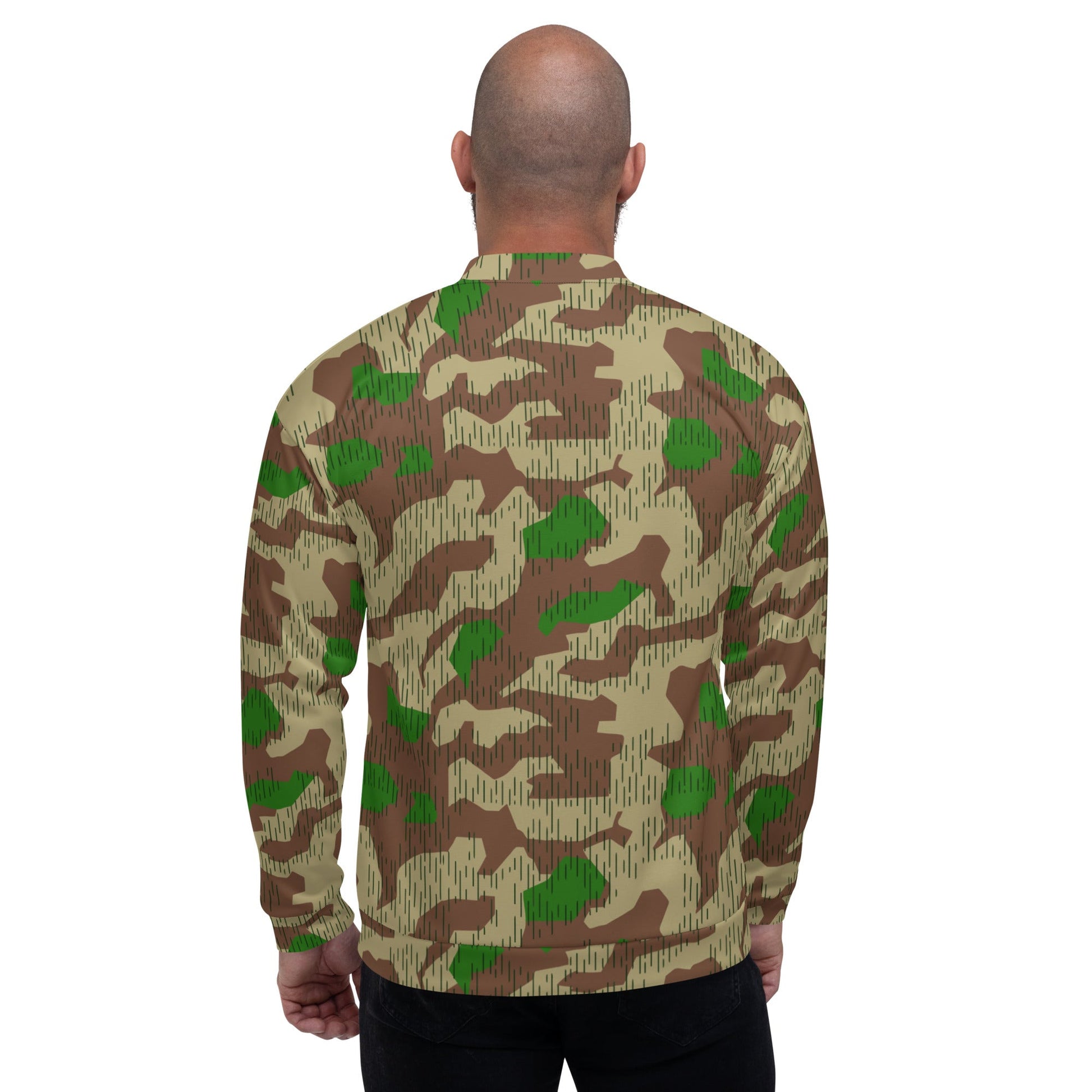 German Splittermuster Buntfarbendruck 31 CAMO Unisex Bomber Jacket - Jackets