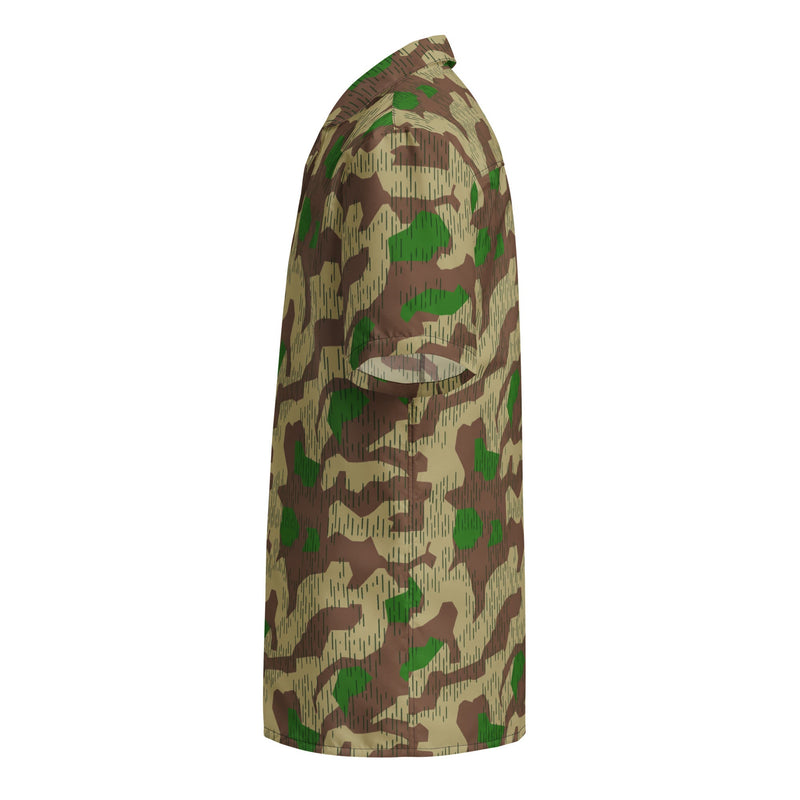 Splittermuster Buntfarbendruck 31 CAMO Unisex Short-Sleeve Button Shirt - Button-Up