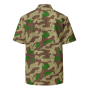 Splittermuster Buntfarbendruck 31 CAMO Unisex Short-Sleeve Button Shirt - Button-Up