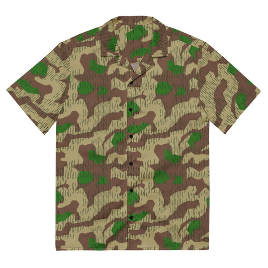 German Splittermuster Buntfarbendruck 31 CAMO Unisex button shirt 2XS Button Shirts