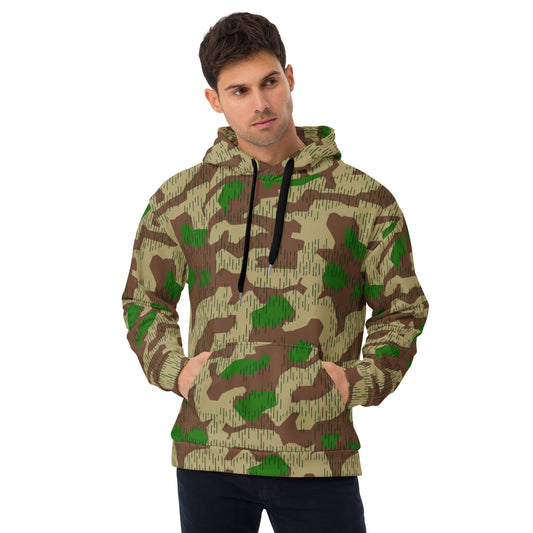 German Splittermuster Buntfarbendruck 31 CAMO Unisex Hoodie - 2XS - Hoodies