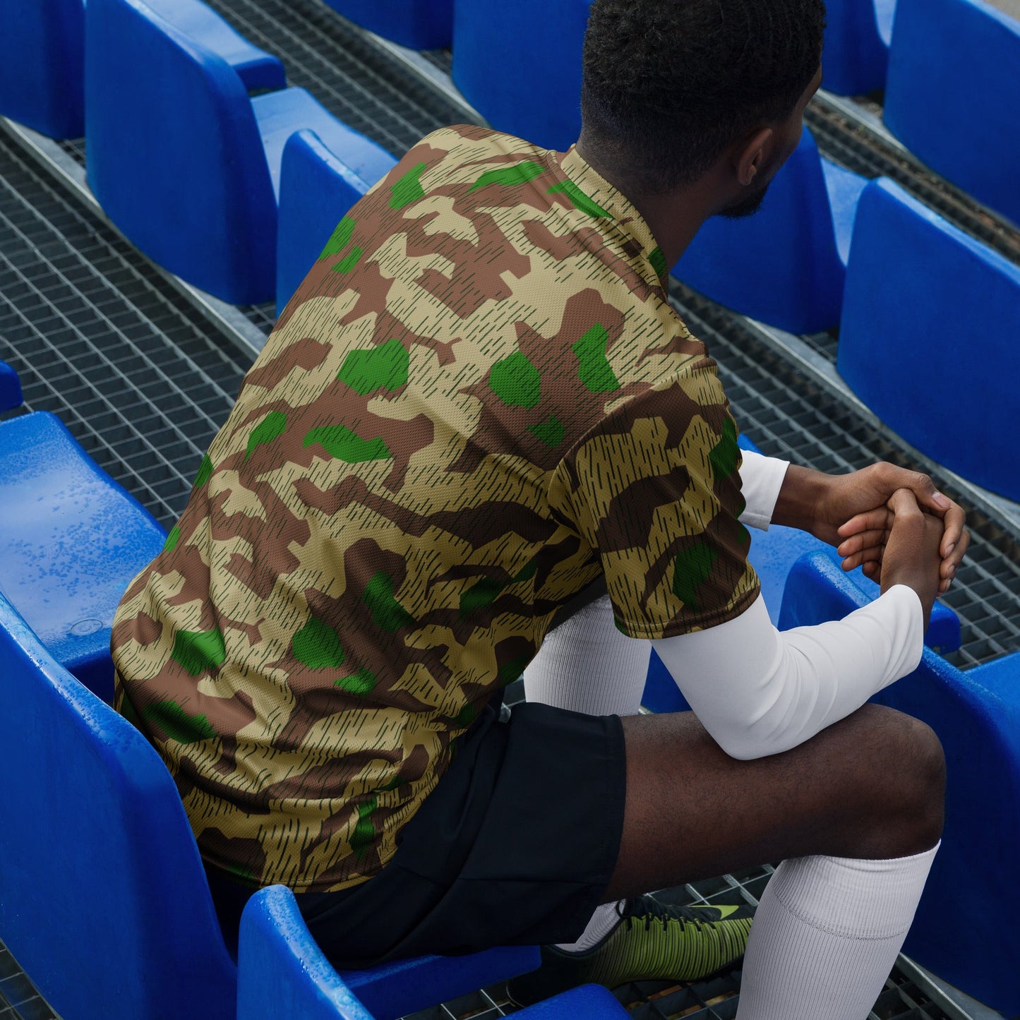 German Splittermuster Buntfarbendruck 31 CAMO unisex sports jersey - Sports Jerseys