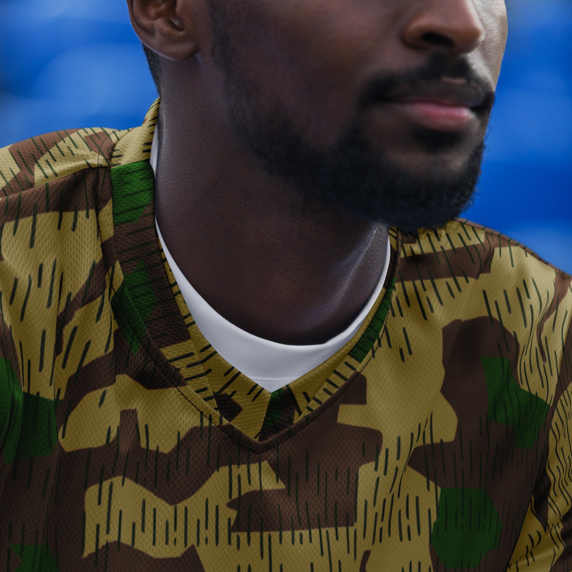 German Splittermuster Buntfarbendruck 31 CAMO unisex sports jersey - Sports Jerseys