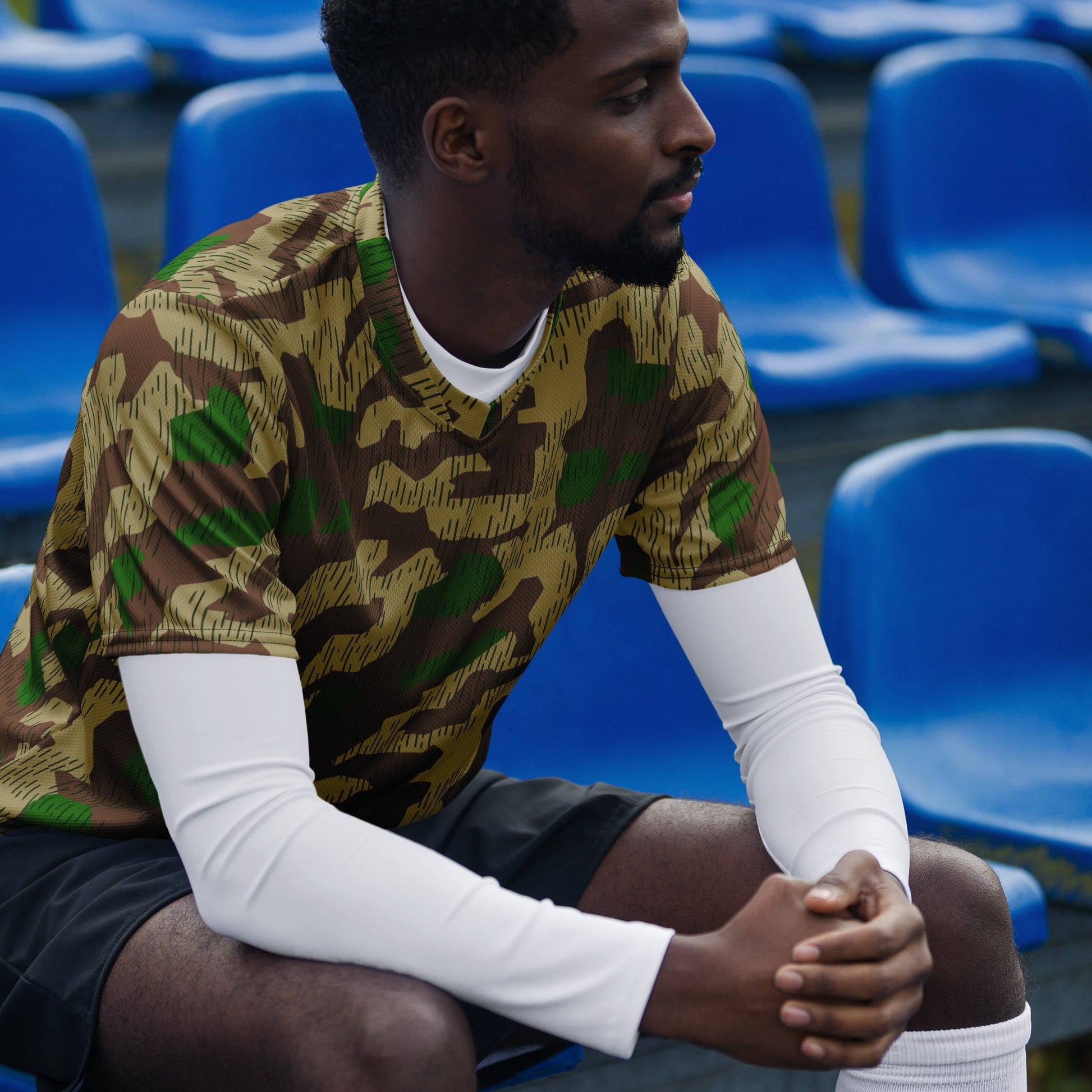 German Splittermuster Buntfarbendruck 31 CAMO unisex sports jersey - Sports Jerseys