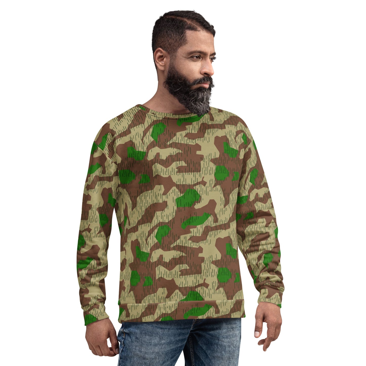German Splittermuster Buntfarbendruck 31 CAMO Unisex Sweatshirt - Sweatshirts