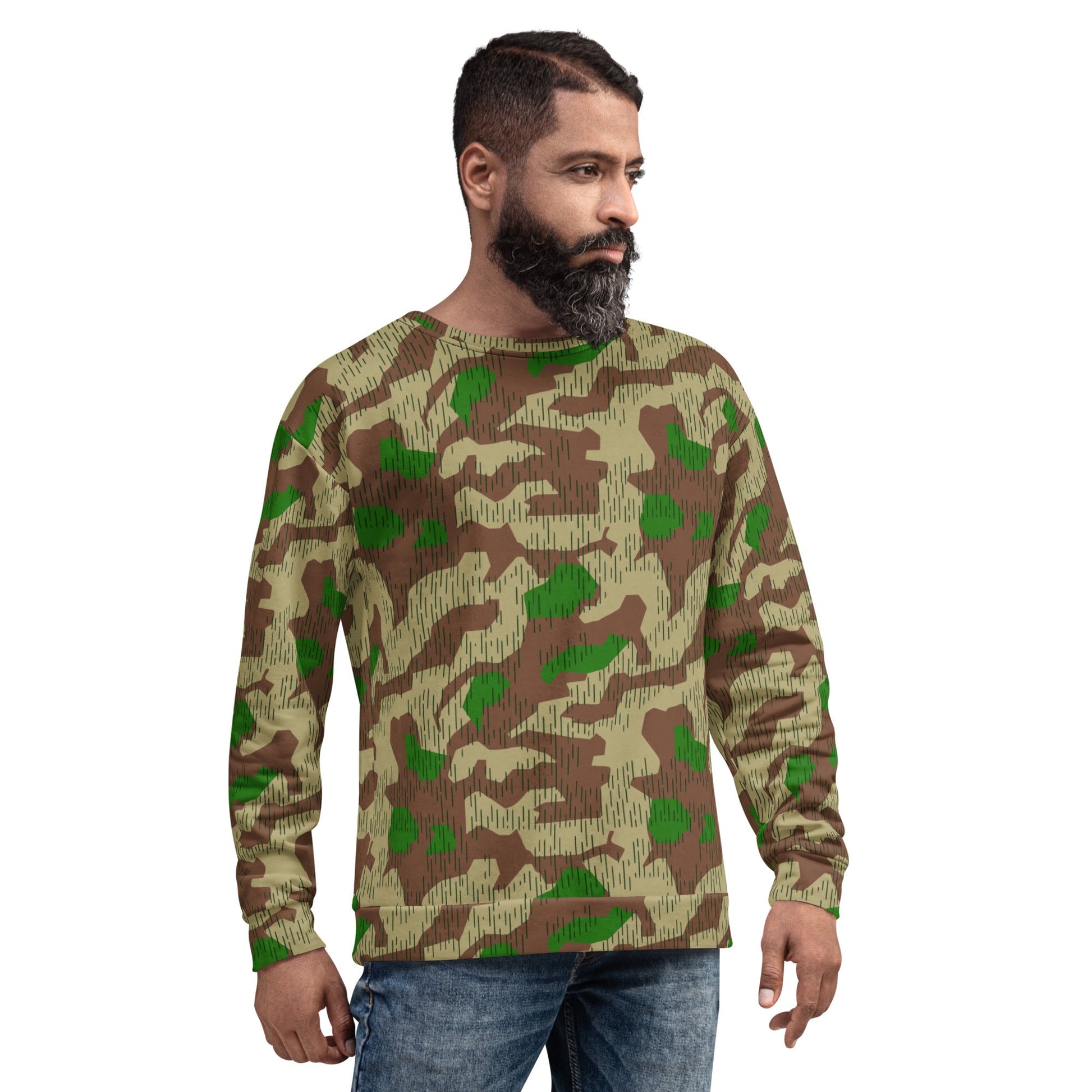 German Splittermuster Buntfarbendruck 31 CAMO Unisex Sweatshirt - Sweatshirts