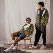 Splittermuster Buntfarbendruck 31 CAMO Unisex Zip Hoodie