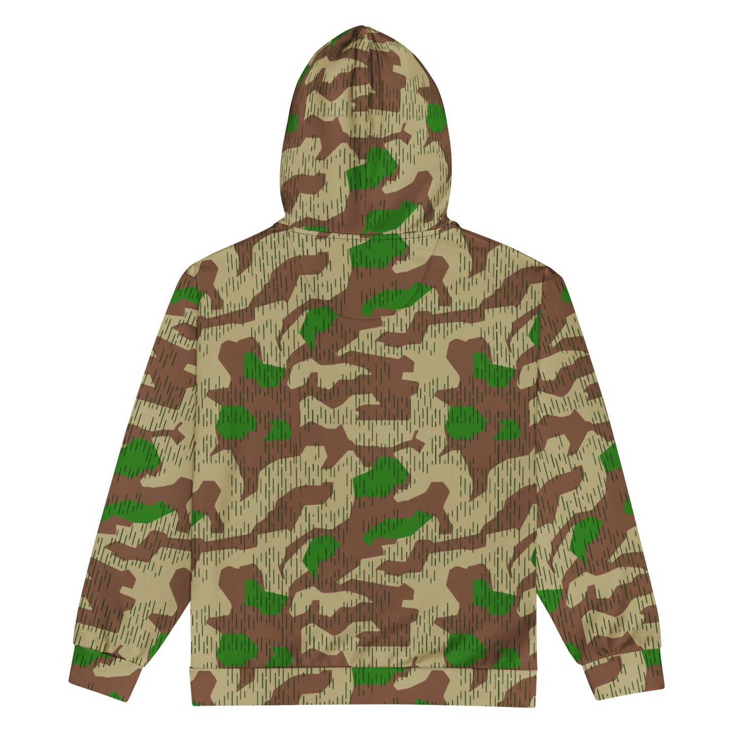 German Splittermuster Buntfarbendruck 31 CAMO Unisex zip hoodie Zip Hoodies