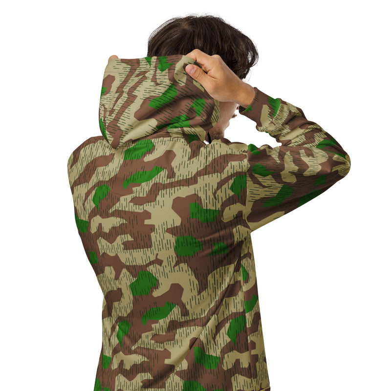 Splittermuster Buntfarbendruck 31 CAMO Unisex Zip Hoodie