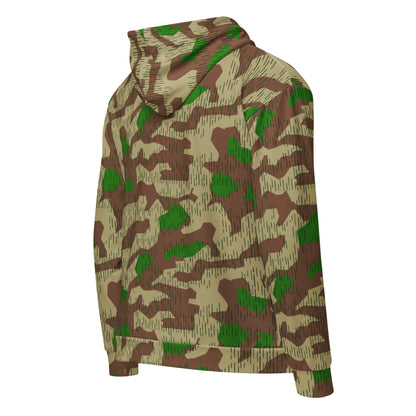 German Splittermuster Buntfarbendruck 31 CAMO Unisex zip hoodie Zip Hoodies