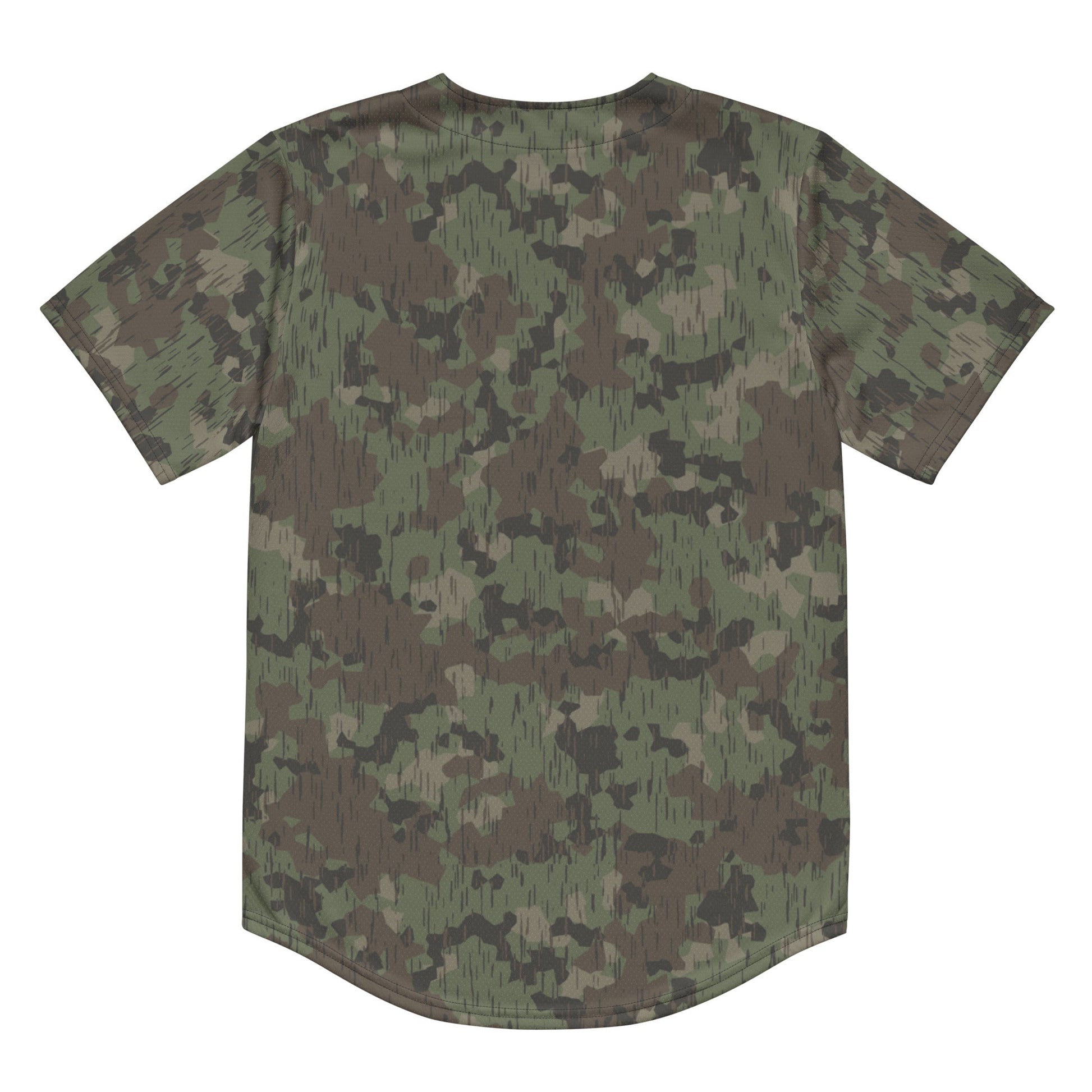 German Splittermuster Fractal Rain CAMO baseball jersey - Baseball Jerseys