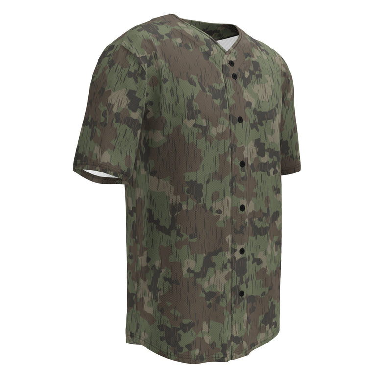 Splittermuster Fractal Rain CAMO Unisex Baseball Jersey