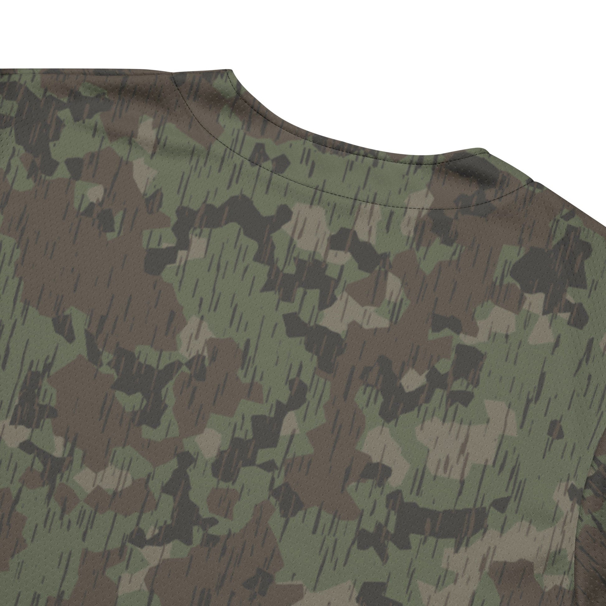 German Splittermuster Fractal Rain CAMO baseball jersey - Baseball Jerseys