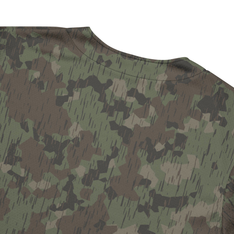 Splittermuster Fractal Rain CAMO Unisex Baseball Jersey