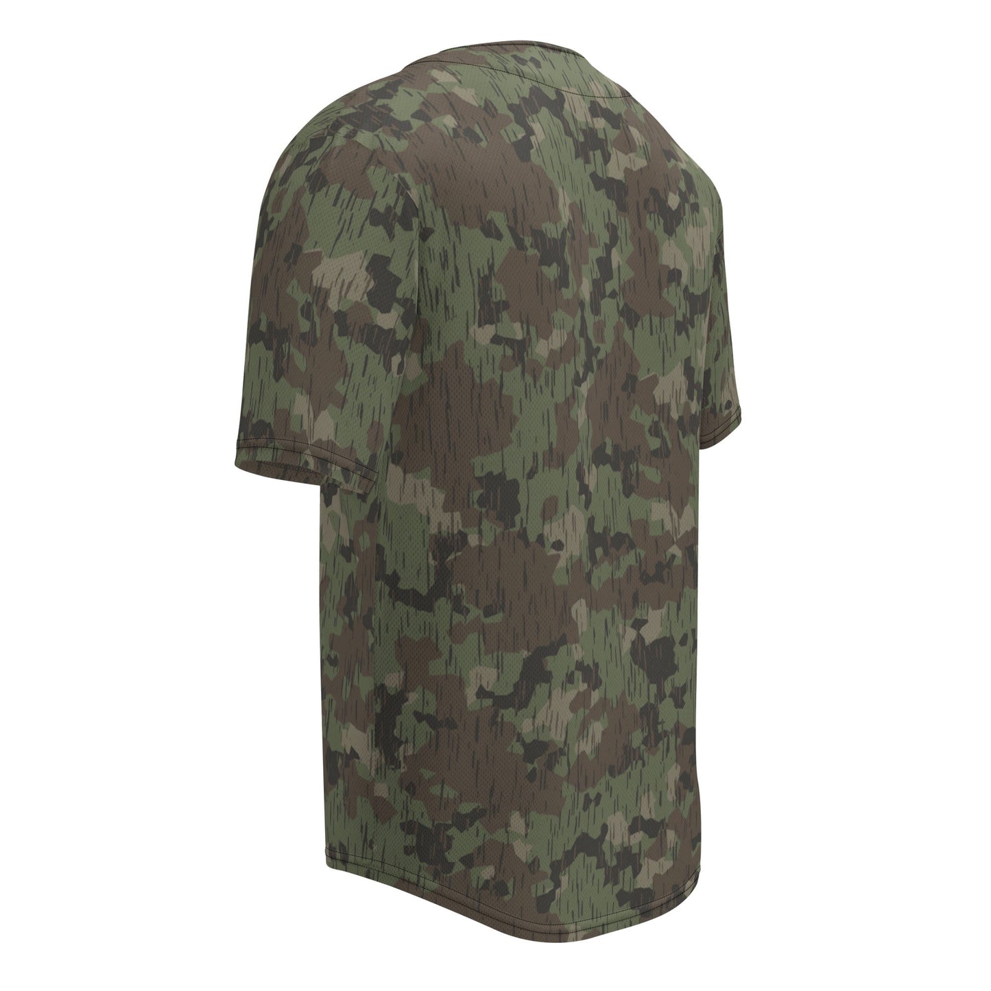German Splittermuster Fractal Rain CAMO baseball jersey - Baseball Jerseys