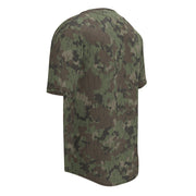 Splittermuster Fractal Rain CAMO Unisex Baseball Jersey
