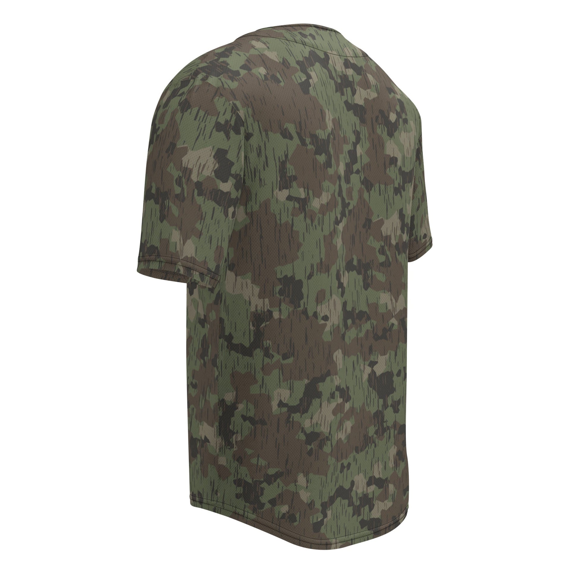 German Splittermuster Fractal Rain CAMO baseball jersey - Baseball Jerseys