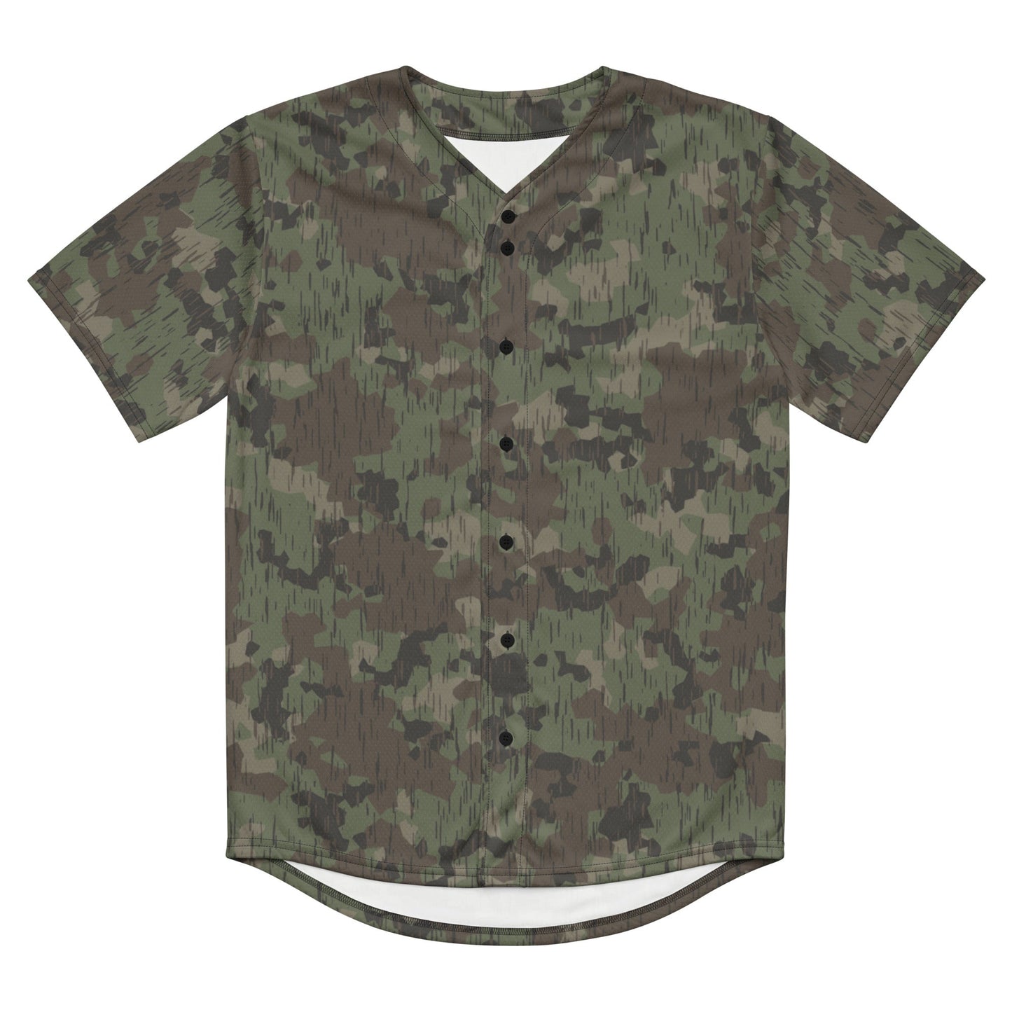 German Splittermuster Fractal Rain CAMO baseball jersey - Baseball Jerseys