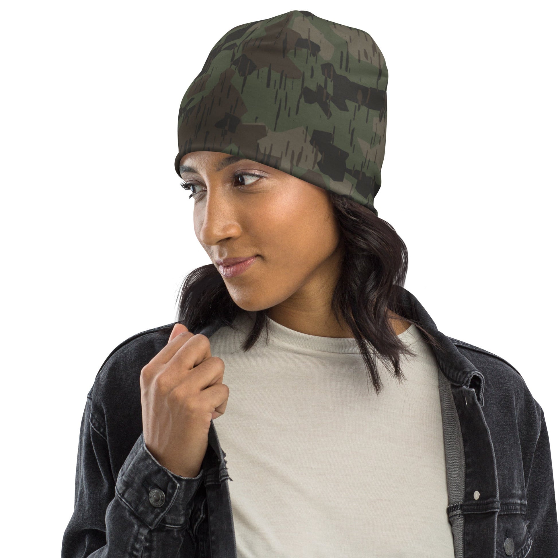 German Splittermuster Fractal Rain CAMO Beanie