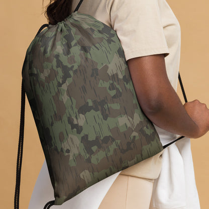 German Splittermuster Fractal Rain CAMO Drawstring Bag - Bags