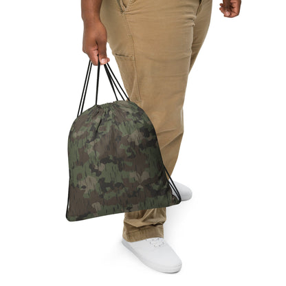 German Splittermuster Fractal Rain CAMO Drawstring Bag - Bags