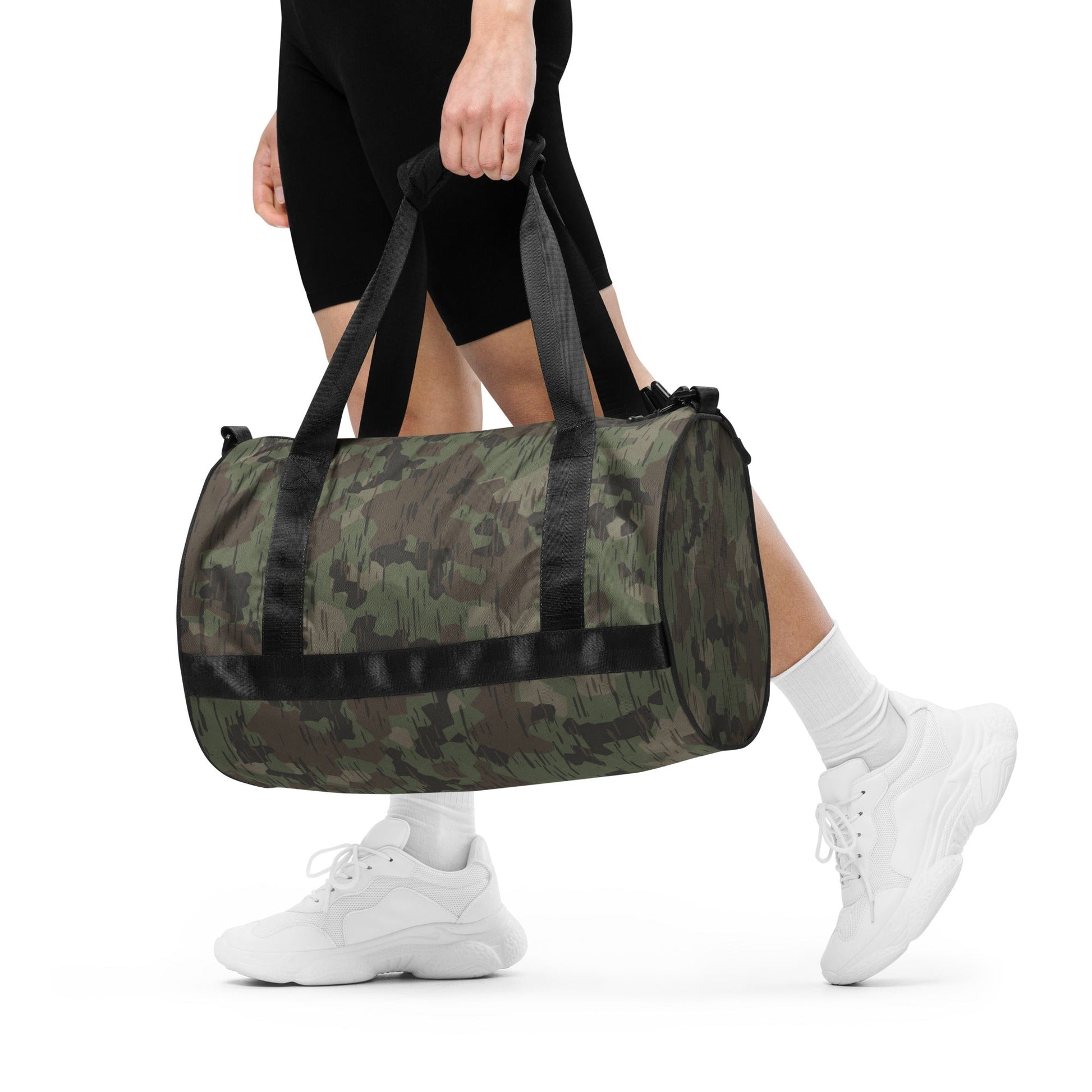 German Splittermuster Fractal Rain CAMO gym bag - Gym Bags