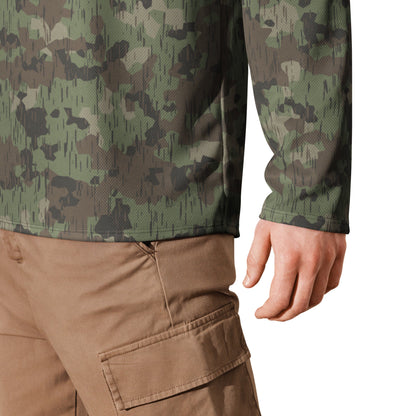 German Splittermuster Fractal Rain CAMO hockey fan jersey - Hockey Jerseys