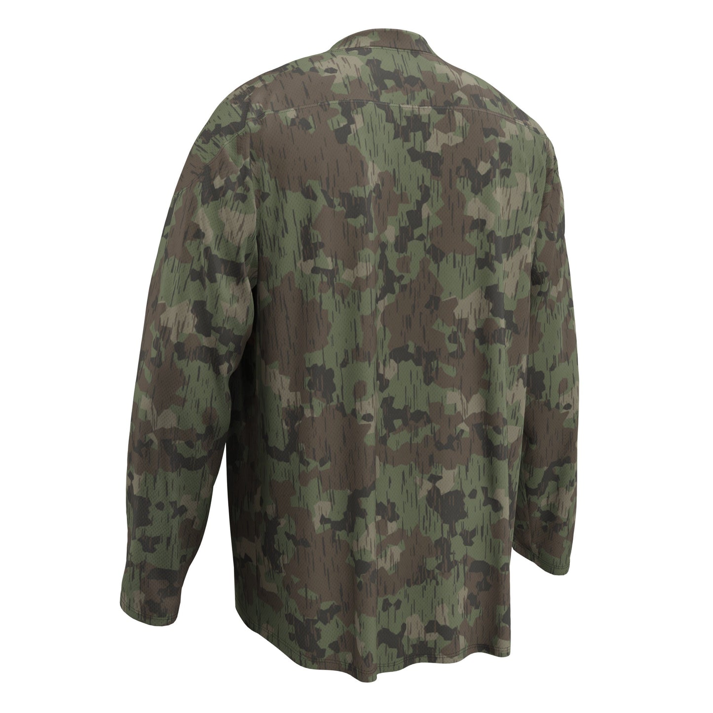 German Splittermuster Fractal Rain CAMO hockey fan jersey - Hockey Jerseys
