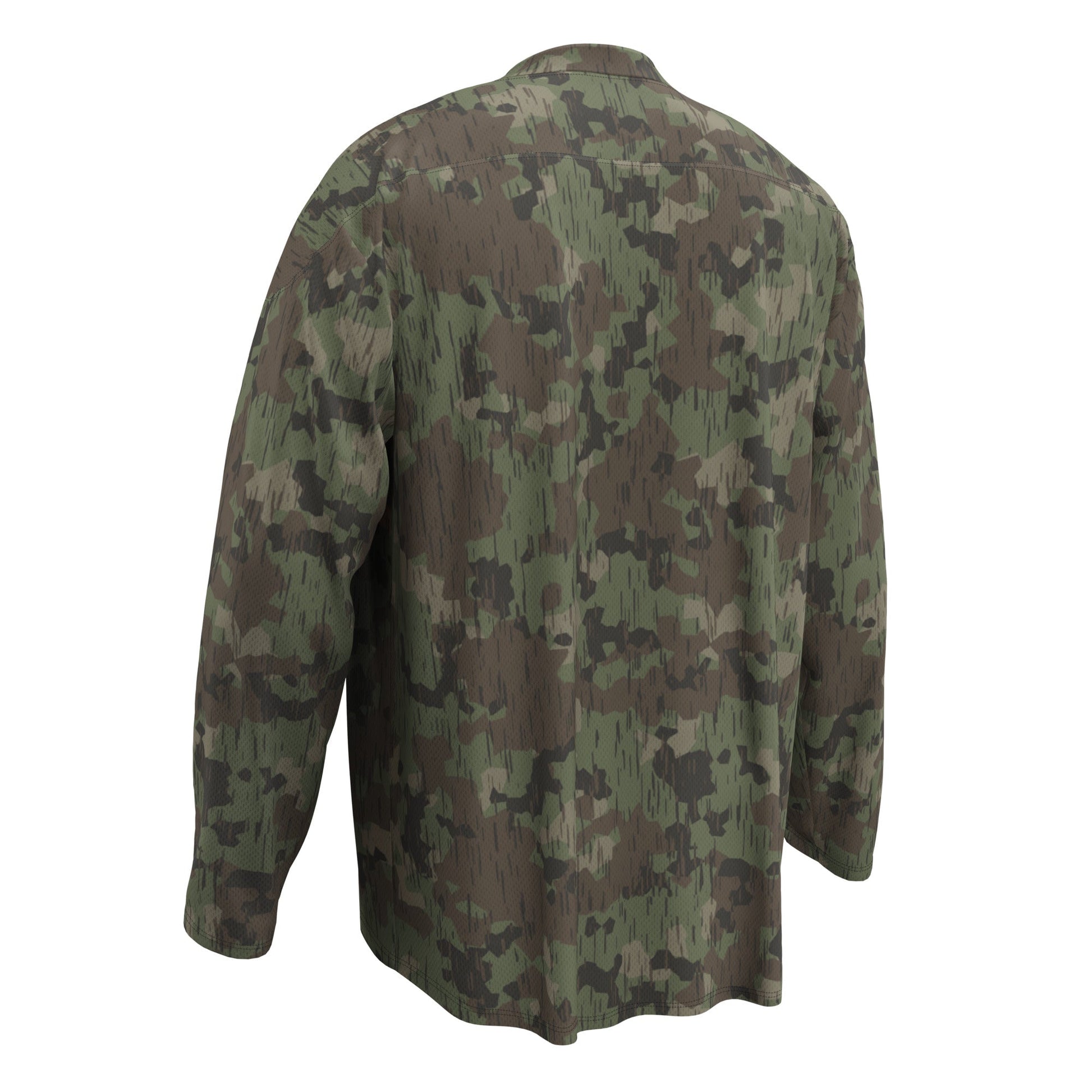 German Splittermuster Fractal Rain CAMO hockey fan jersey - Hockey Jerseys
