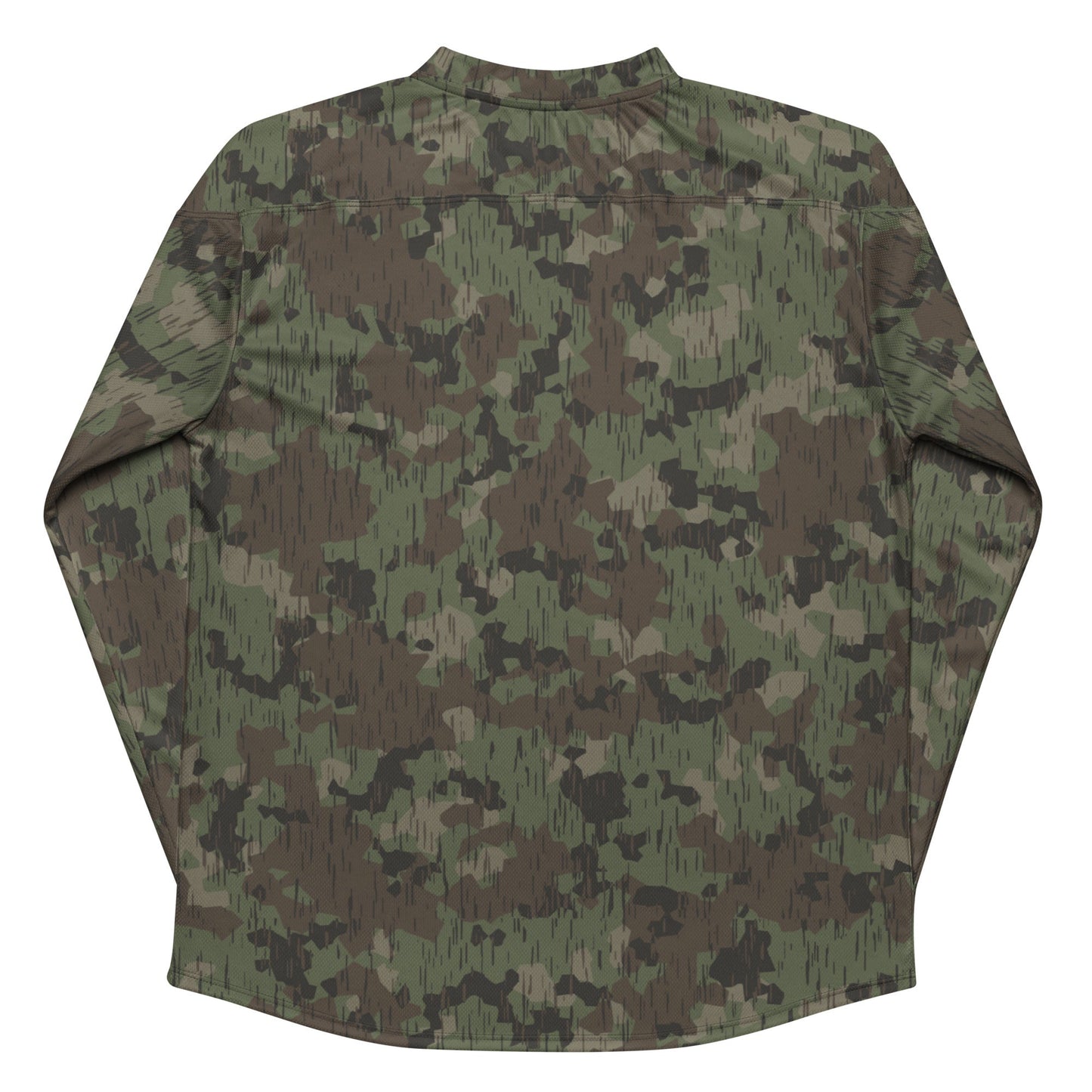 German Splittermuster Fractal Rain CAMO hockey fan jersey - Hockey Jerseys