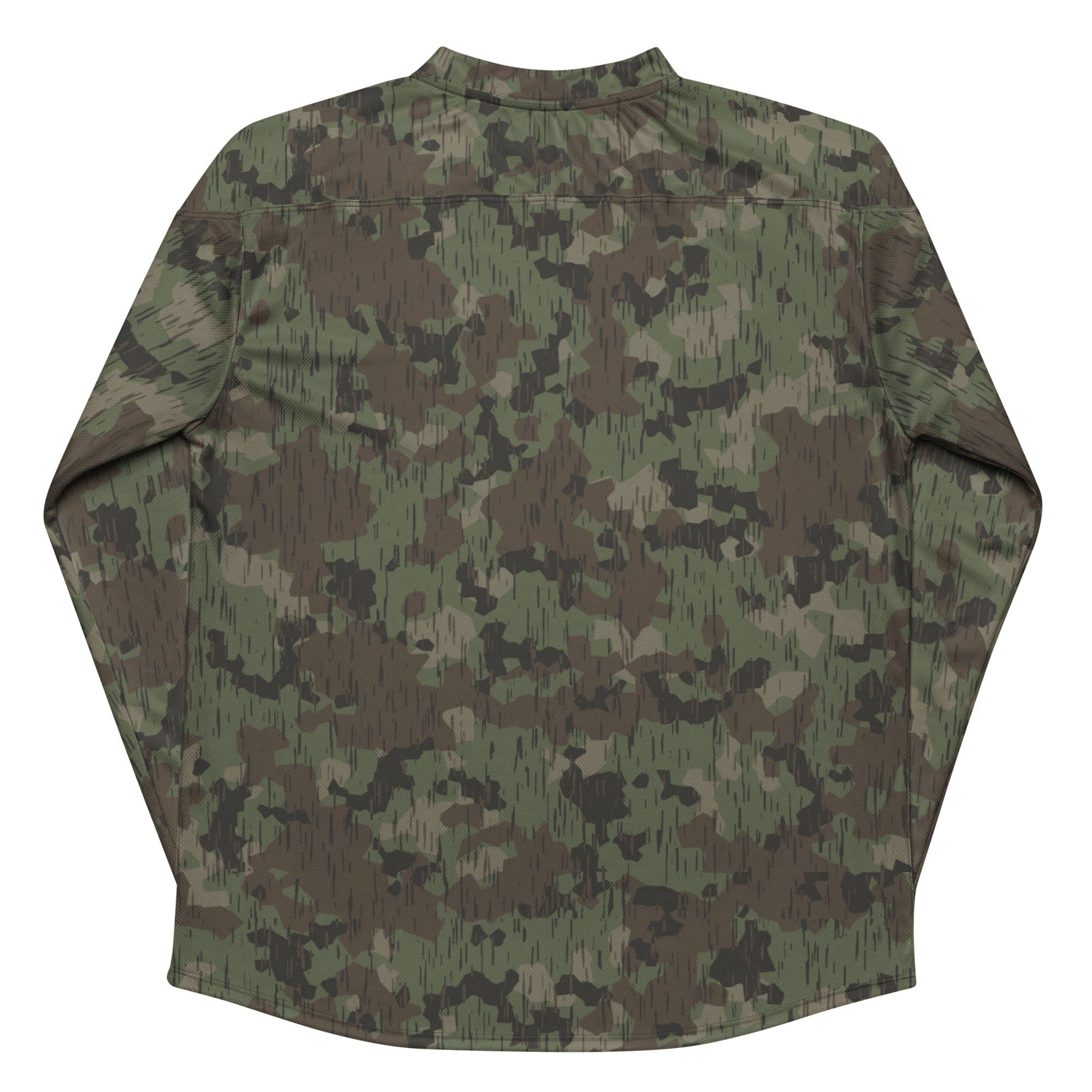 German Splittermuster Fractal Rain CAMO hockey fan jersey - Hockey Jerseys