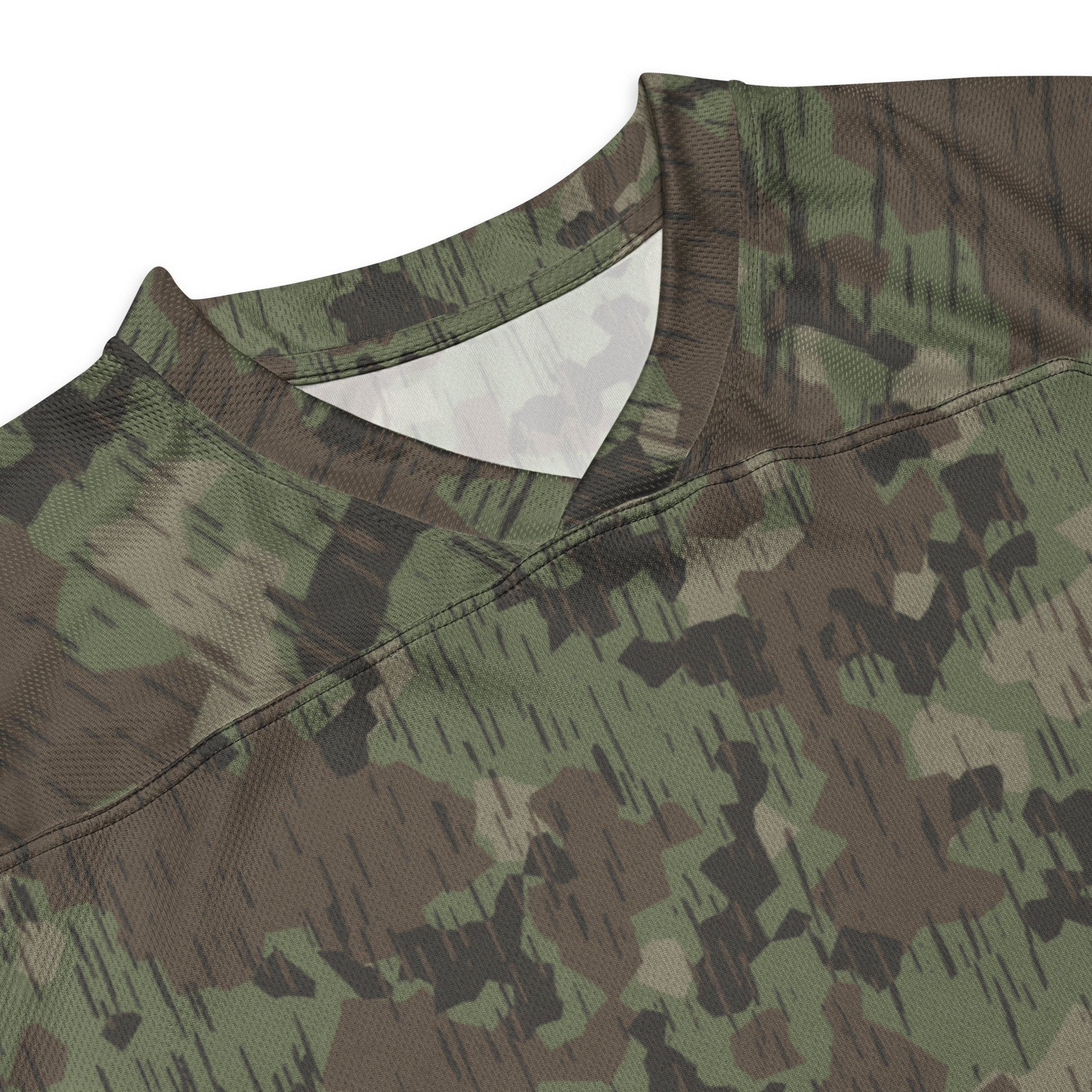 German Splittermuster Fractal Rain CAMO hockey fan jersey - Hockey Jerseys