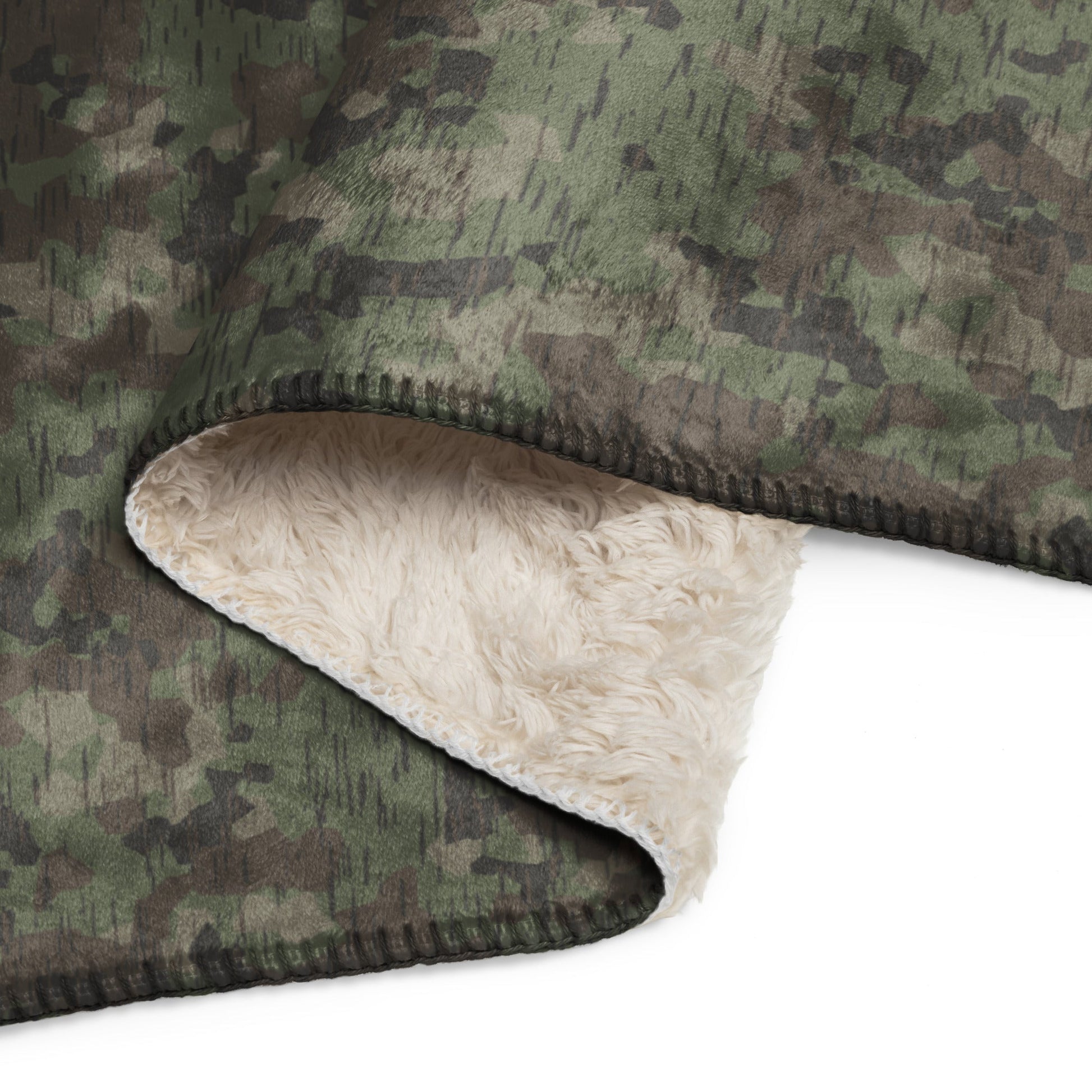 German Splittermuster Fractal Rain CAMO Sherpa Blanket
