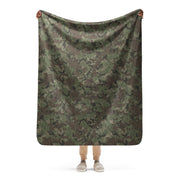 Splittermuster Fractal Rain CAMO Sherpa Blanket - 50″×60″