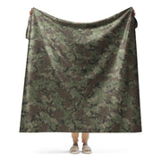 Splittermuster Fractal Rain CAMO Sherpa Blanket - 60″×80″