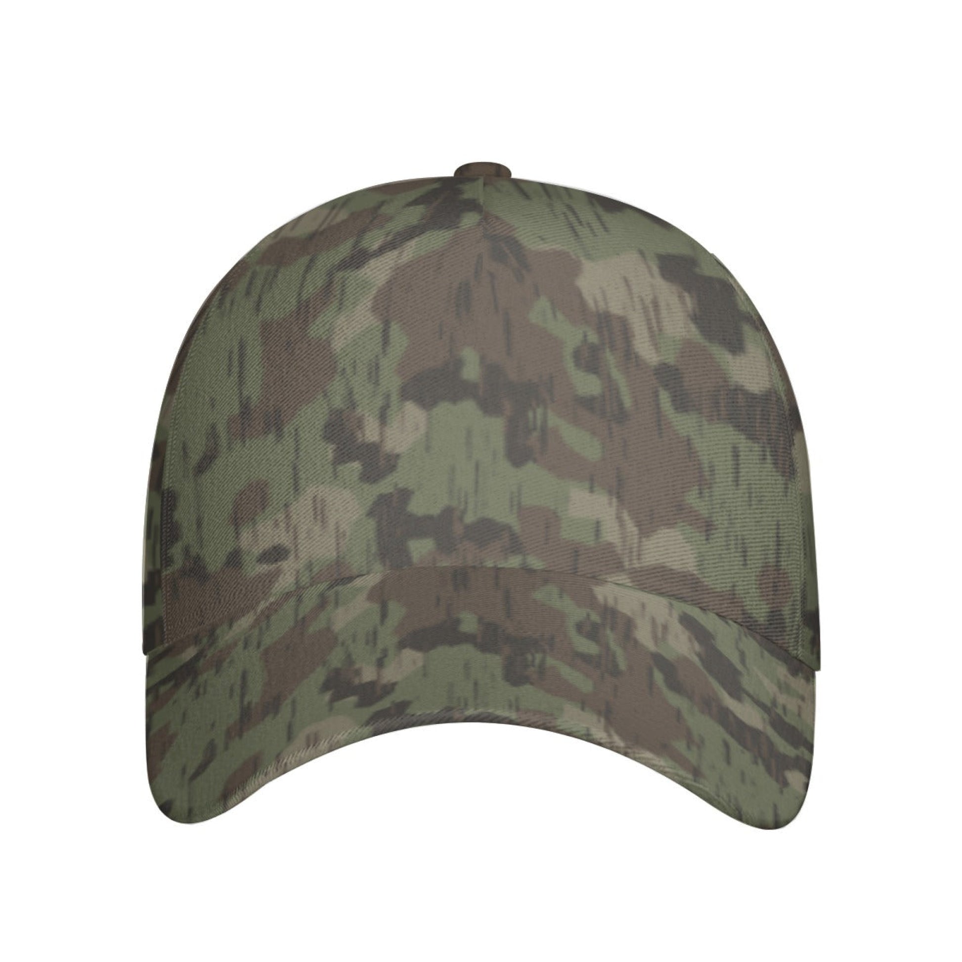German Splittermuster Fractal Rain CAMO Snapback Ball Cap - U / White