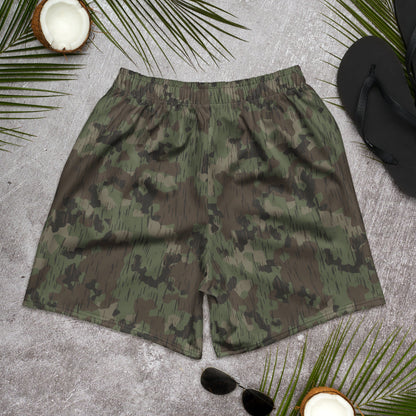 German Splittermuster Fractal Rain CAMO Unisex Athletic Long Shorts