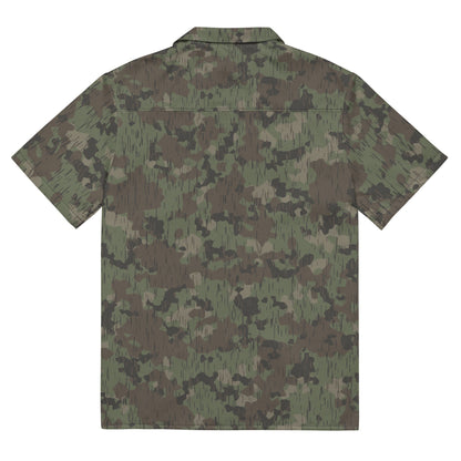 German Splittermuster Fractal Rain CAMO Unisex button shirt - Button Shirts