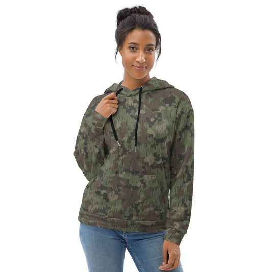 German Splittermuster Fractal Rain CAMO Unisex Hoodie - Hoodies