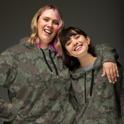 Splittermuster Fractal Rain CAMO Unisex Hoodie