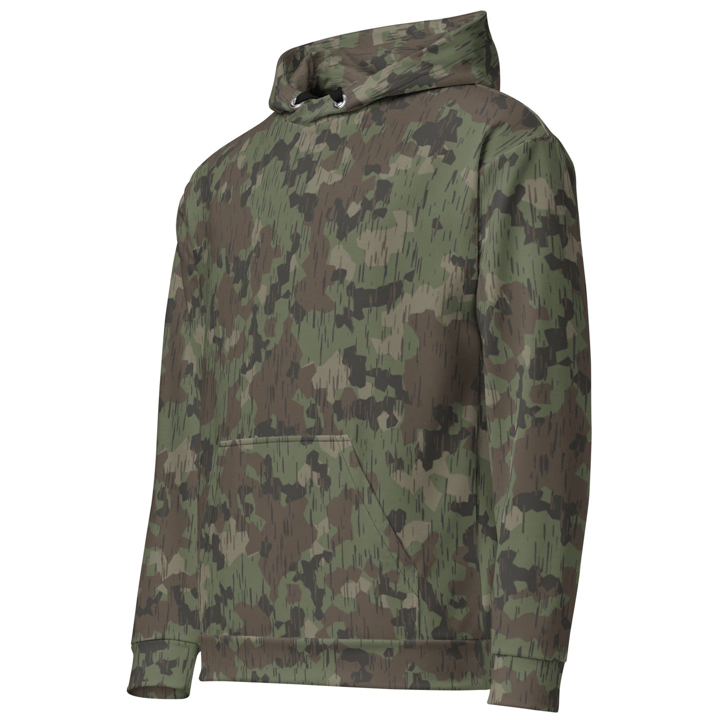 German Splittermuster Fractal Rain CAMO Unisex Hoodie - Hoodies