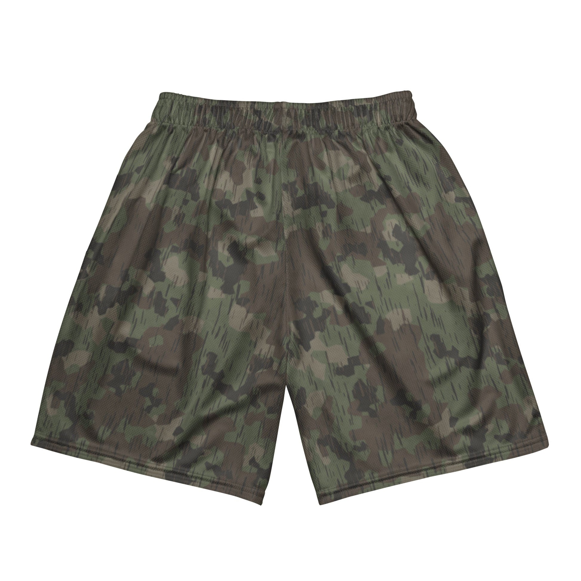German Splittermuster Fractal Rain CAMO Unisex mesh shorts - Mesh Shorts
