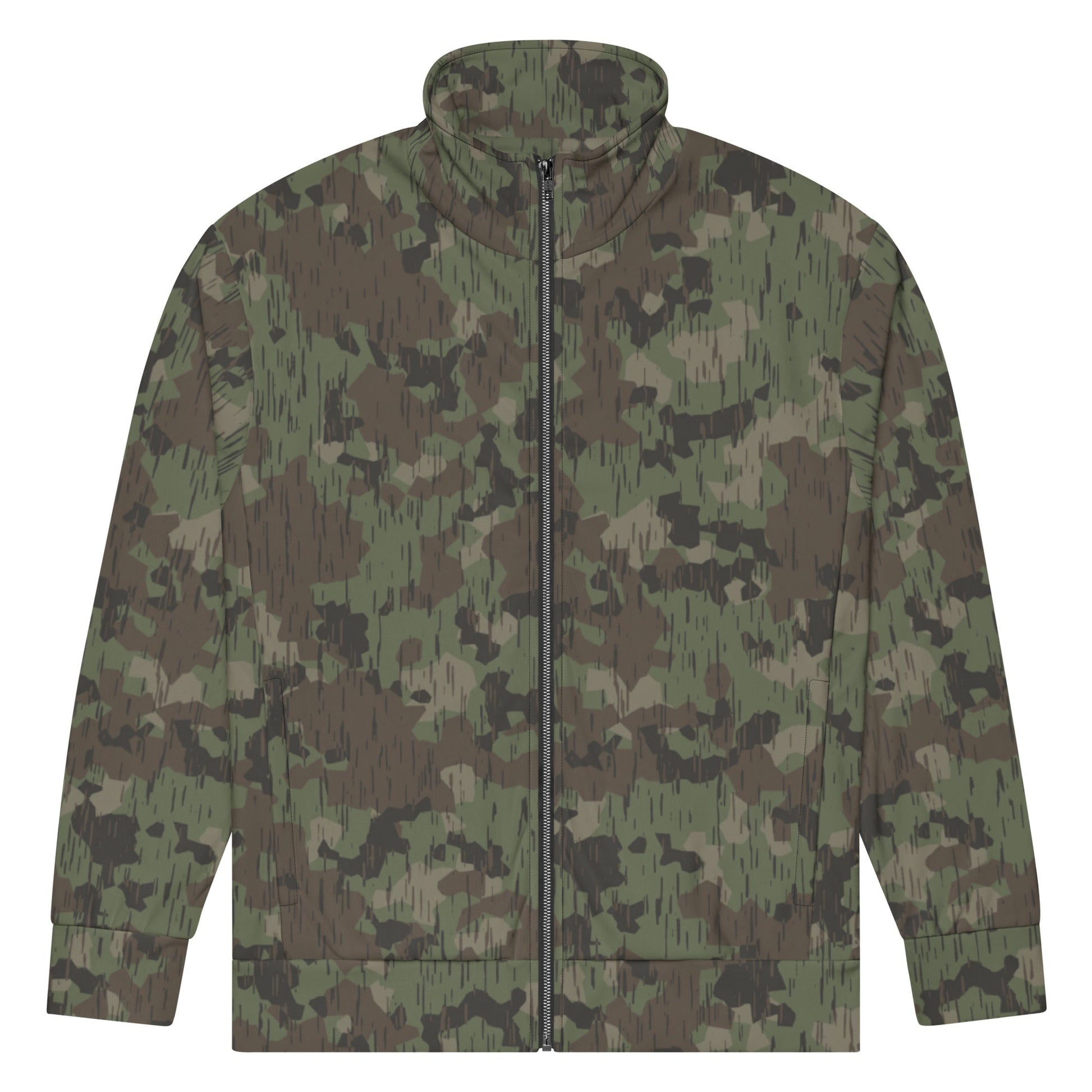 German Splittermuster Fractal Rain CAMO Unisex track jacket - Track Jackets