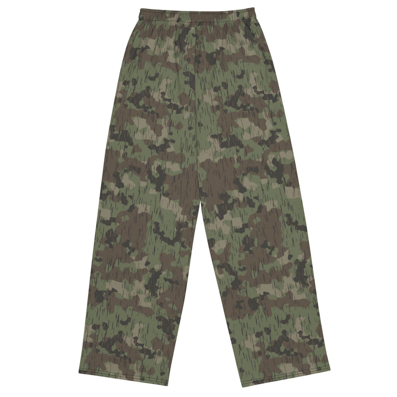 Splittermuster Fractal Rain CAMO Unisex Wide-Leg Leisure Pants