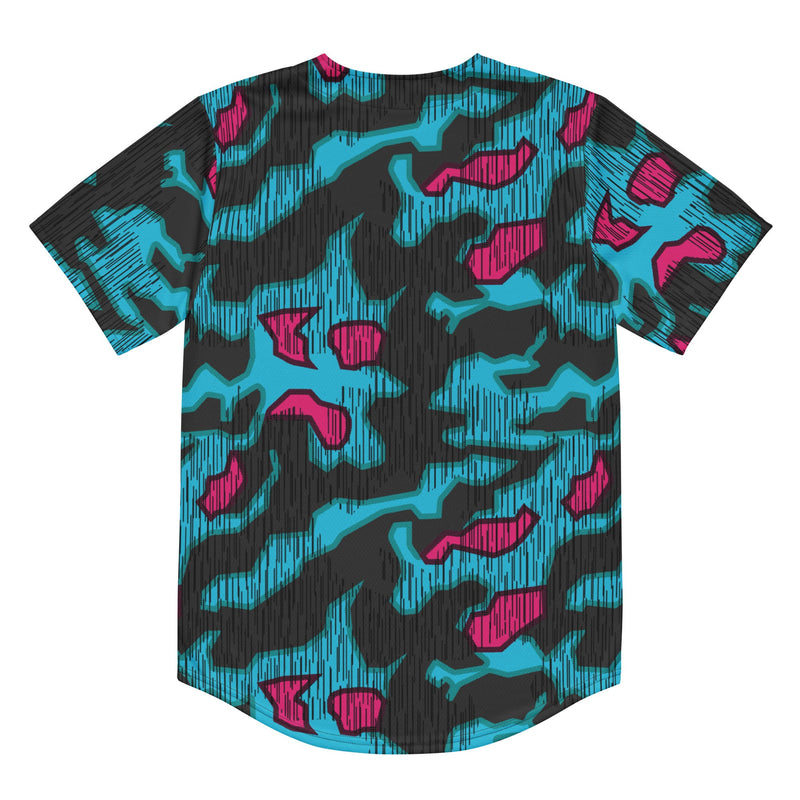 Splittermuster Miami Urban CAMO Unisex Baseball Jersey